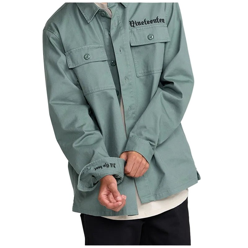 1910 Kilmeister Men's Overshirt - Fatigue - 7B Boardshop
