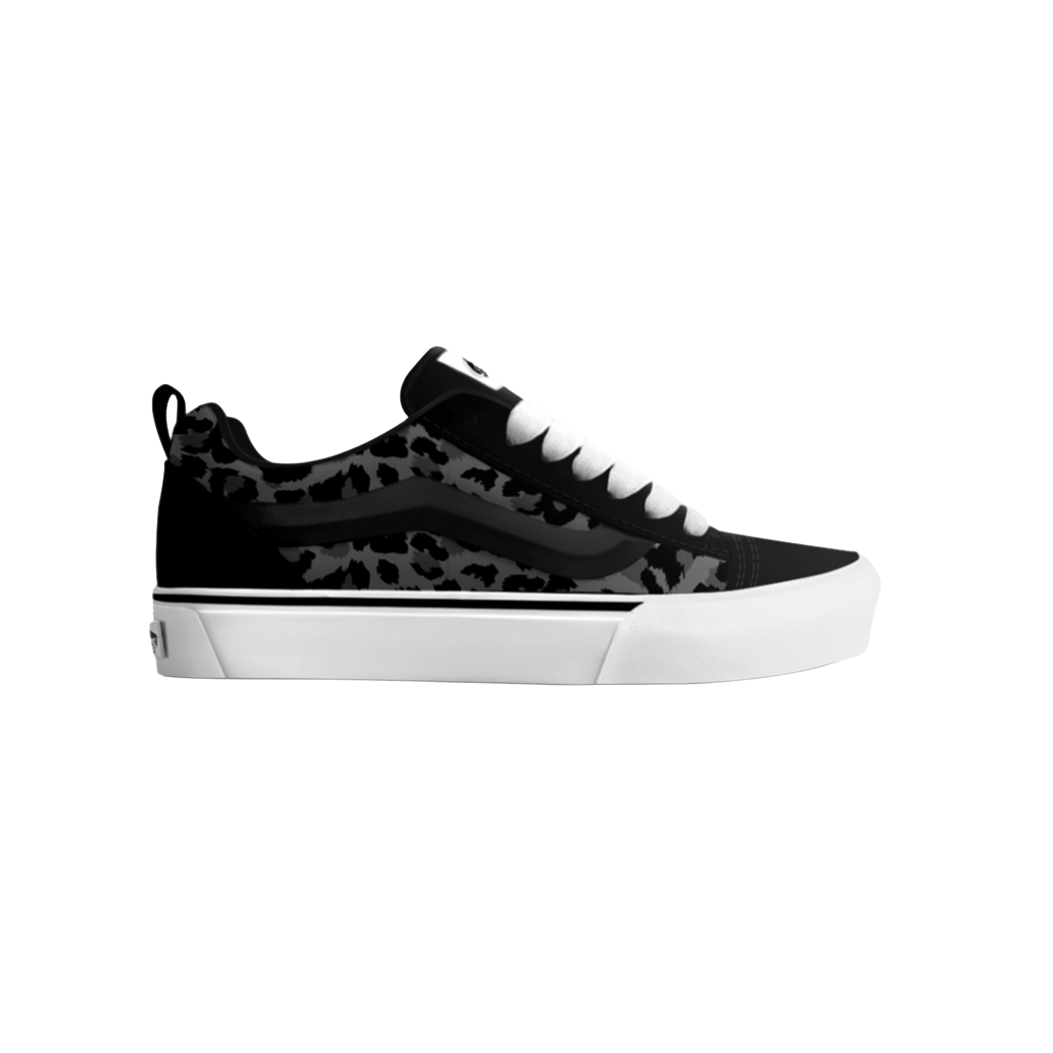 Vans Knu Skool Sneaker – Leopard Black - 7B Boardshop