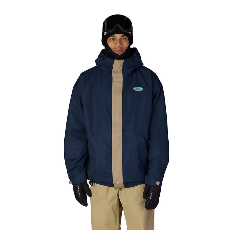 686 Men's 1994 Liberty Jacket – Navy Colorblock - 7B Boardshop