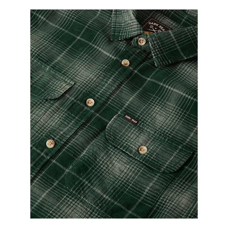 Dark Seas Lockhart Plaid Corduroy Shirt - 7B Boardshop