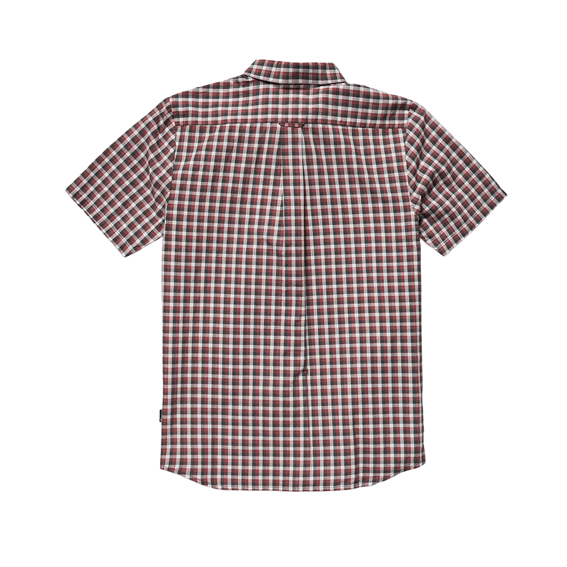 Volcom Louie Check Short Sleeve Shirt – Men's - 7B Boardshop