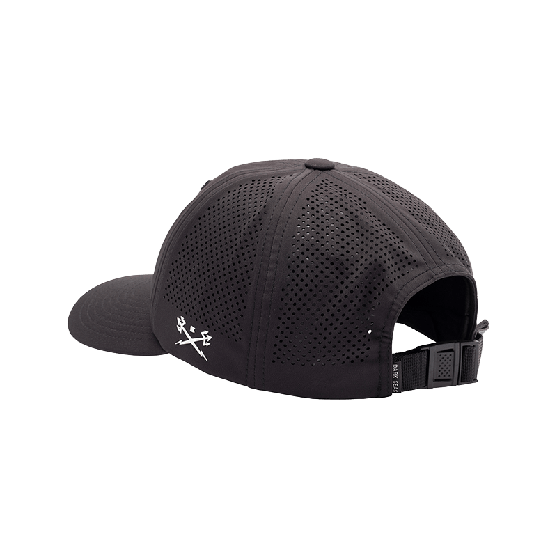 Dark Seas Low Pro Tech Hat – Black - 7B Boardshop