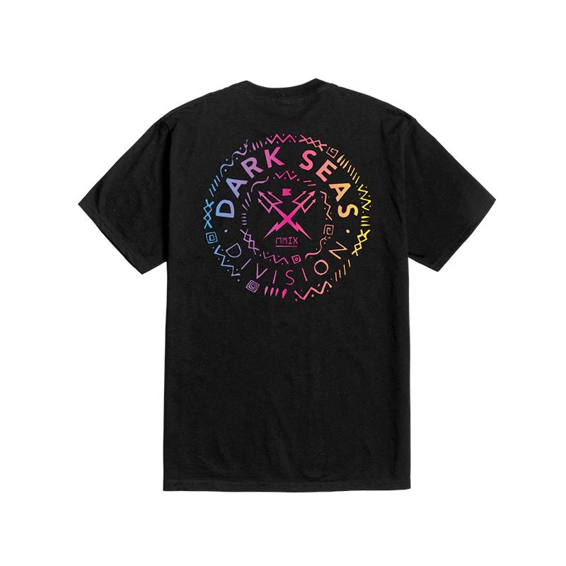 Dark Seas - Neon Tribe Tee - 7B Boardshop