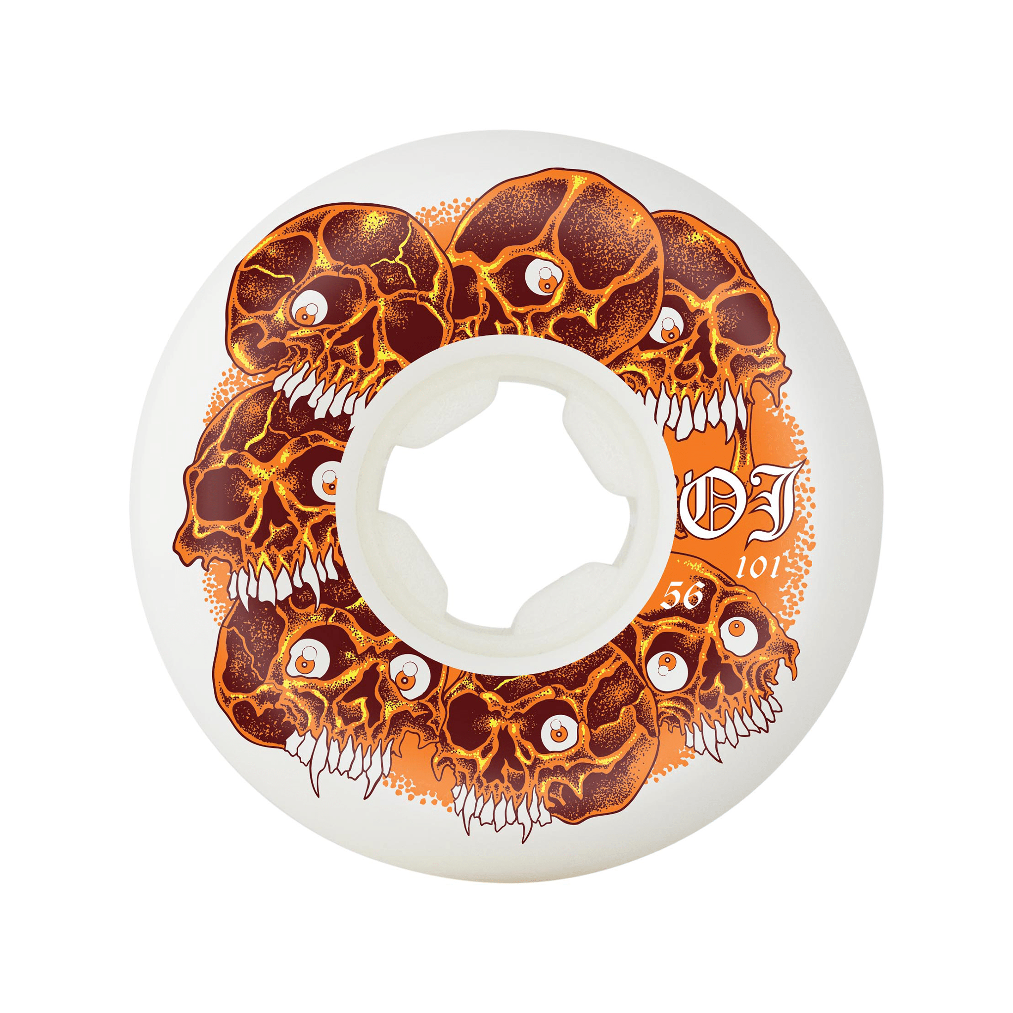 OJ Wheels Grey Matter Juice Original 56mm Skateboard Wheels 101a - 7B Boardshop