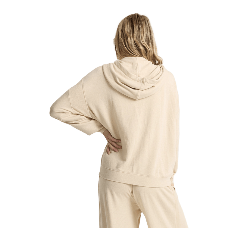 Volcom Lil Frenchie Zip Women's Hoodie – Oatmeal - 7B Boardshop