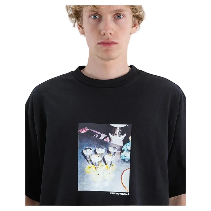 Beyond Medals Ohlympic Tee - Black - 7B Boardshop