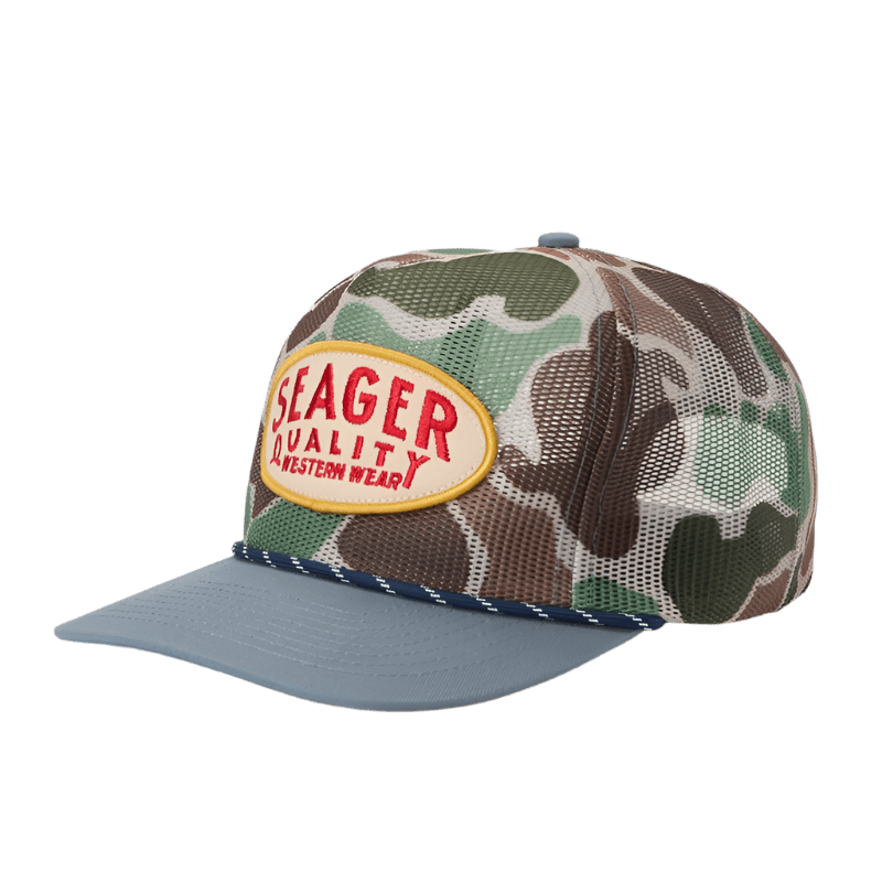 Seager - Old Town All Mesh Snapback - 7B Boardshop