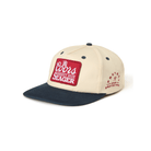 Seager X Coors Banquet Protect Or Protectors Snapback Cream/Navy - 7B Boardshop