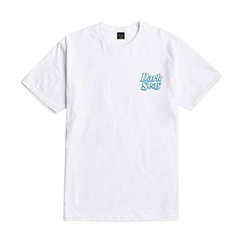 Dark Seas Pool Party Men's S/S Tee – White - 7B Boardshop