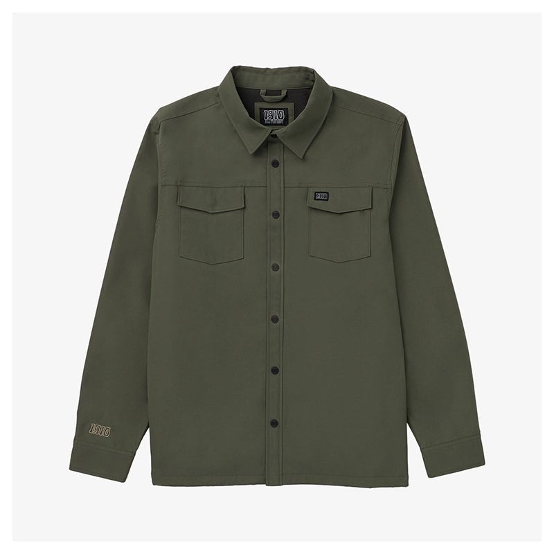1910 Pub Men's Jacket - Black / Olive - 7B Boardshop