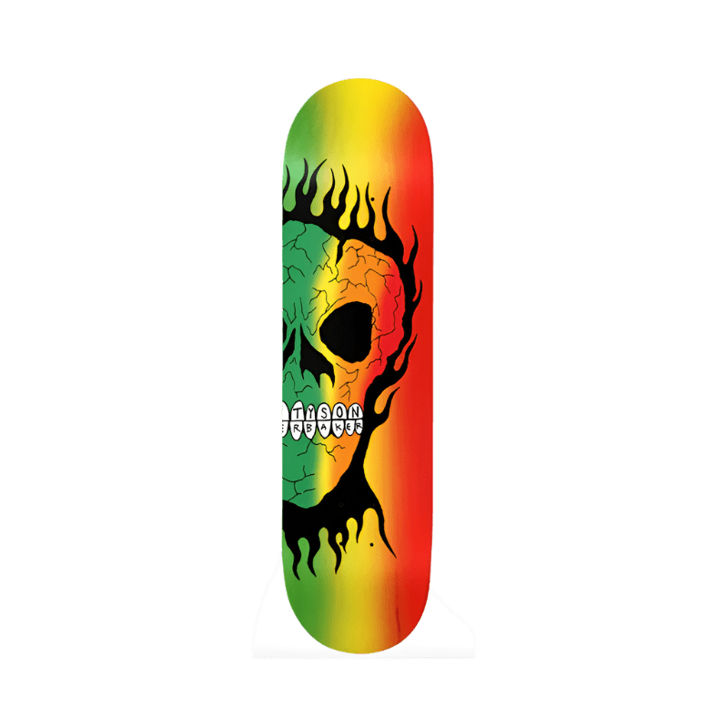 Baker - Tyson Peterson Rasta Skull Deck B2 - 7B Boardshop