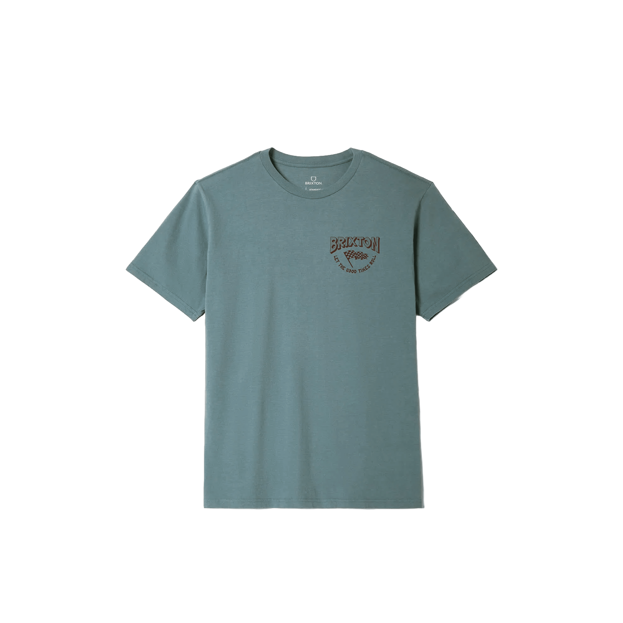 Brixton Garnet Short Sleeve Tee – Ocean Breeze Graphic T-Shirt - 7B Boardshop