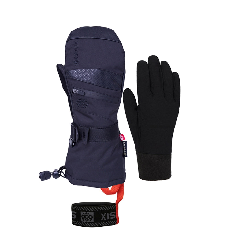 Mitt with added liner glove