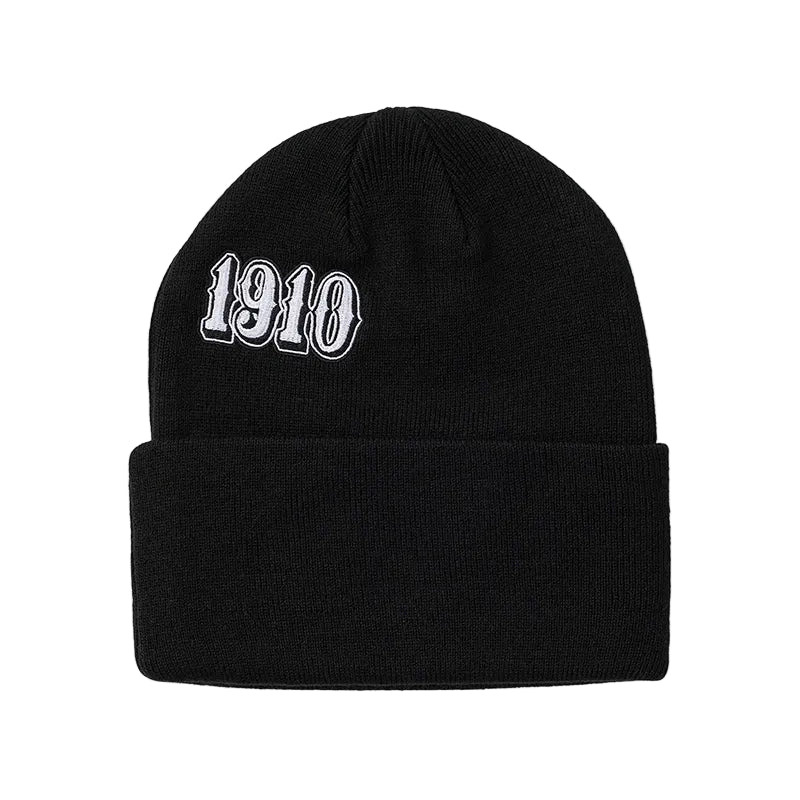1910 Standard Procedure Beanie - Black / Green / Charcoal - 7B Boardshop