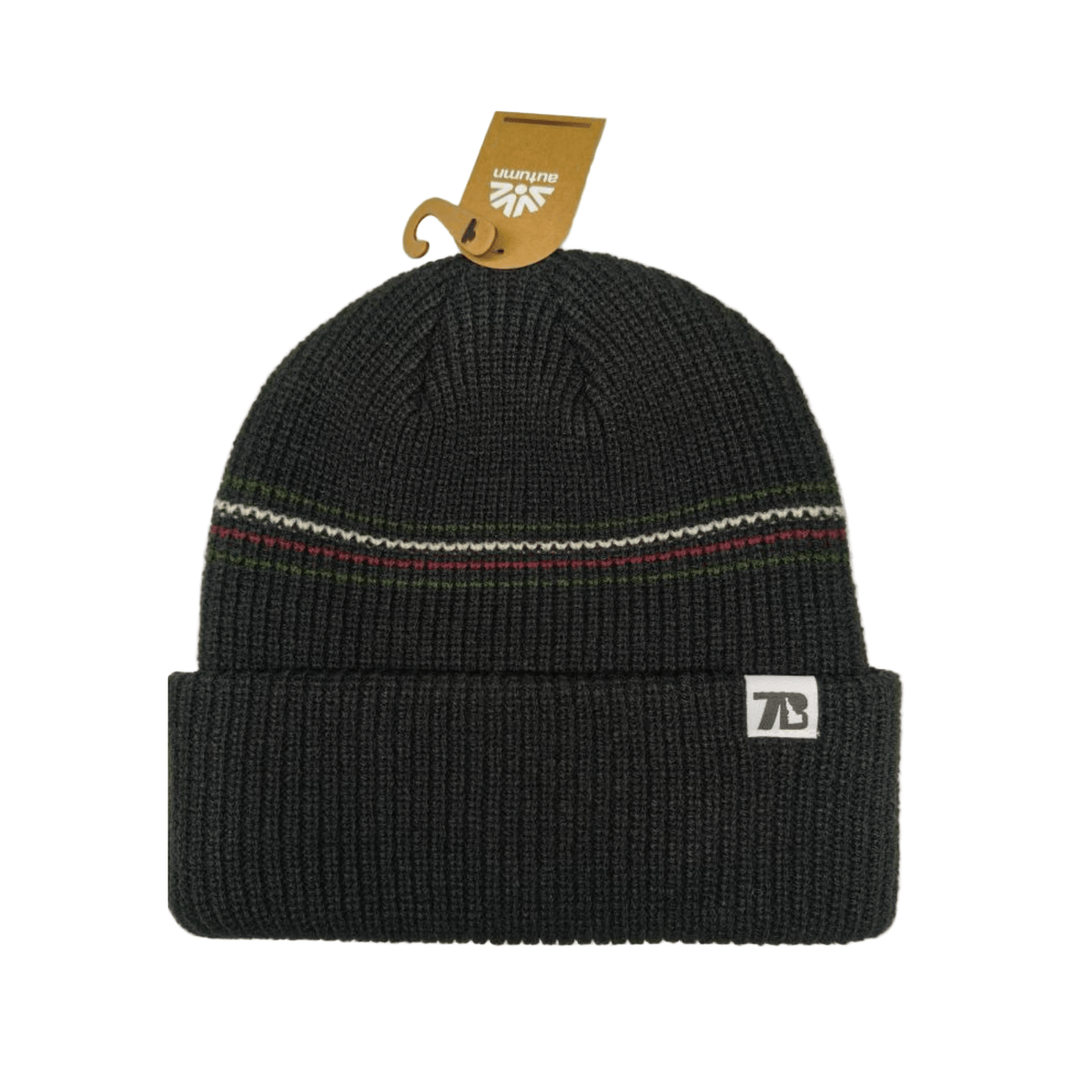 7B X Autumn Mini Stripe Beanie - Stylish Winter Headwear – 7B
