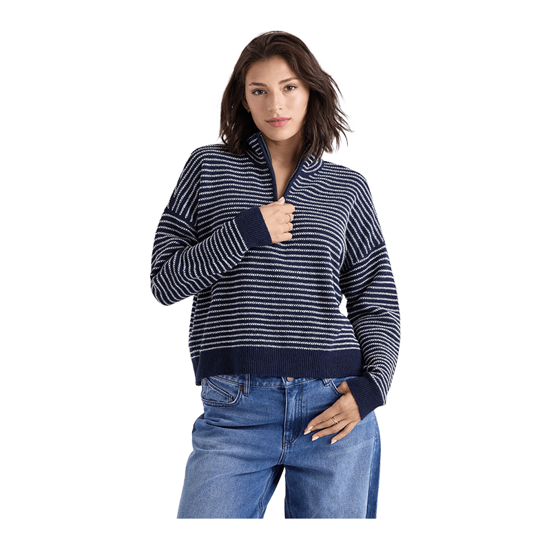 Volcom Sun of Sand Women's Quarter-Zip Knit Sweater - 7B Boardshop