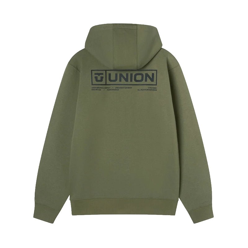 Union Team Men's Pullover Hoodie - Olive - 7B Boardshop