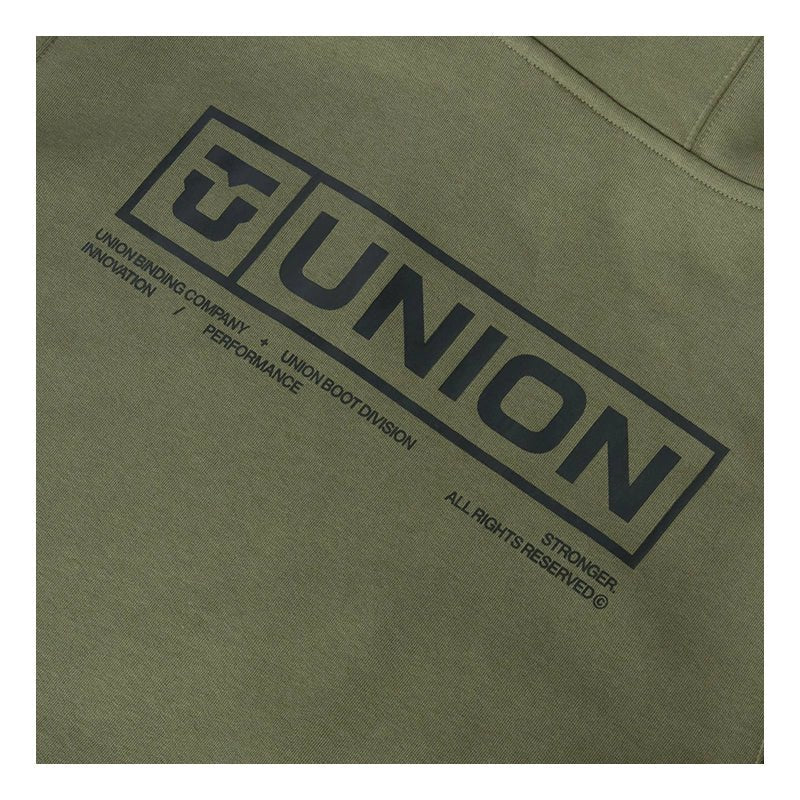 Union Team Men's Pullover Hoodie - Olive - 7B Boardshop