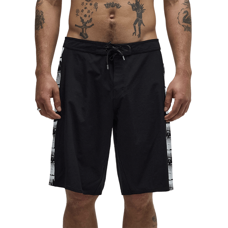 Former Team Crux 20" Trunk Men's Boardshorts - Black - 7B Boardshop