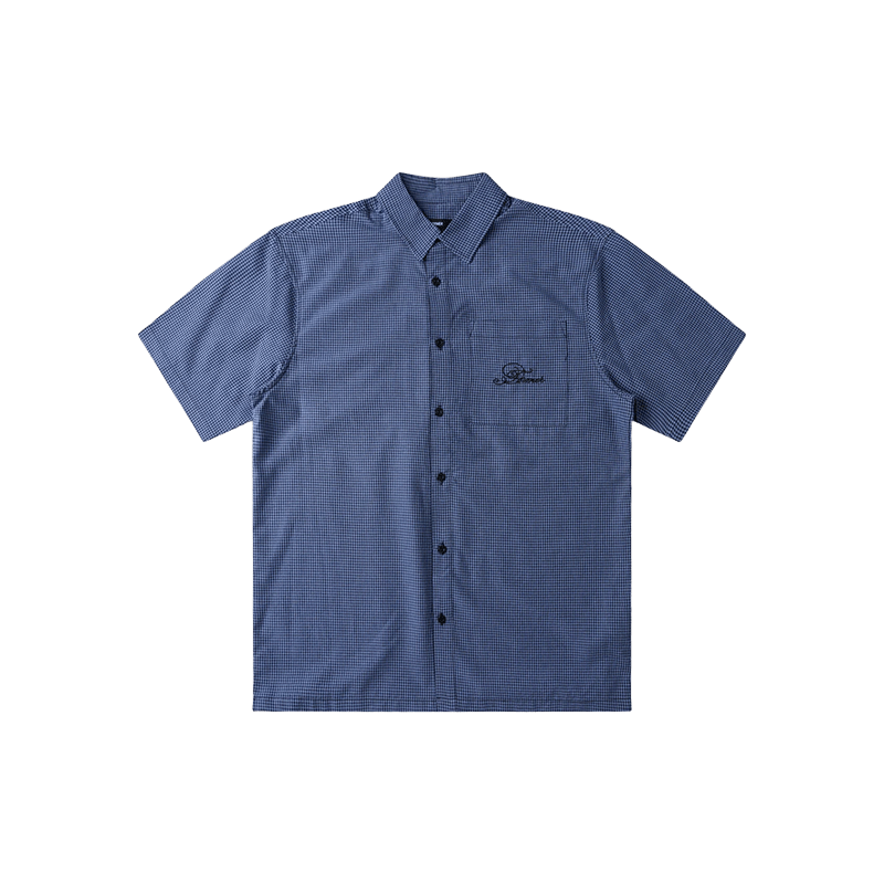 Former Men's Vivian Check SS Shirt - 7B Boardshop