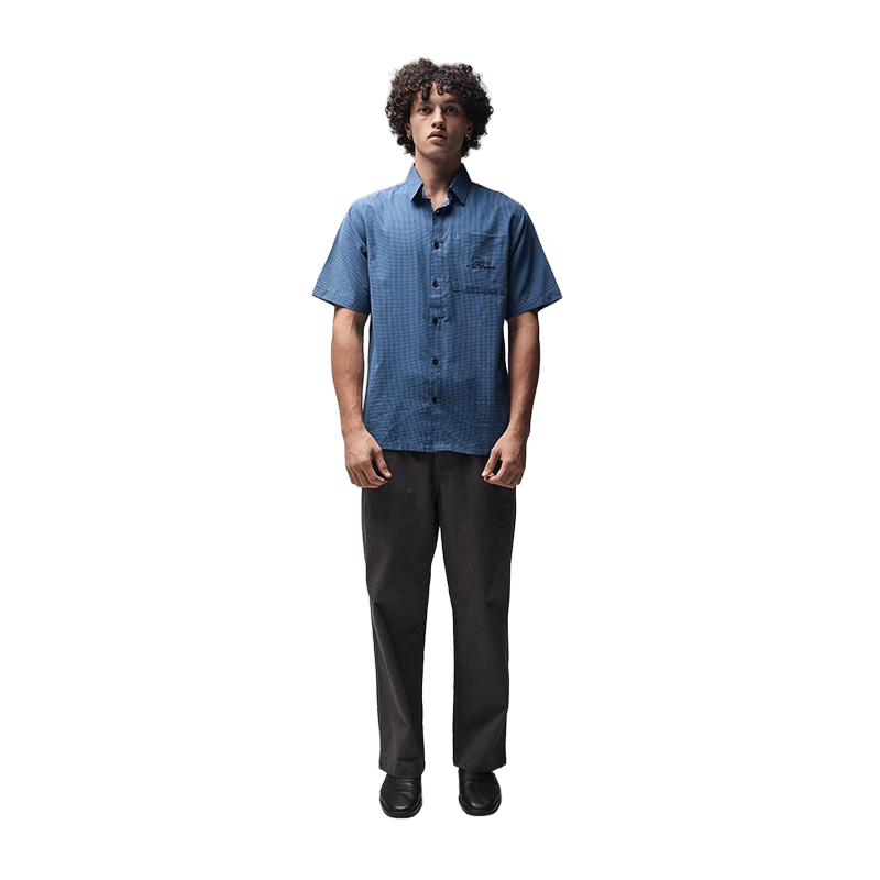 Former Men's Vivian Check SS Shirt - 7B Boardshop