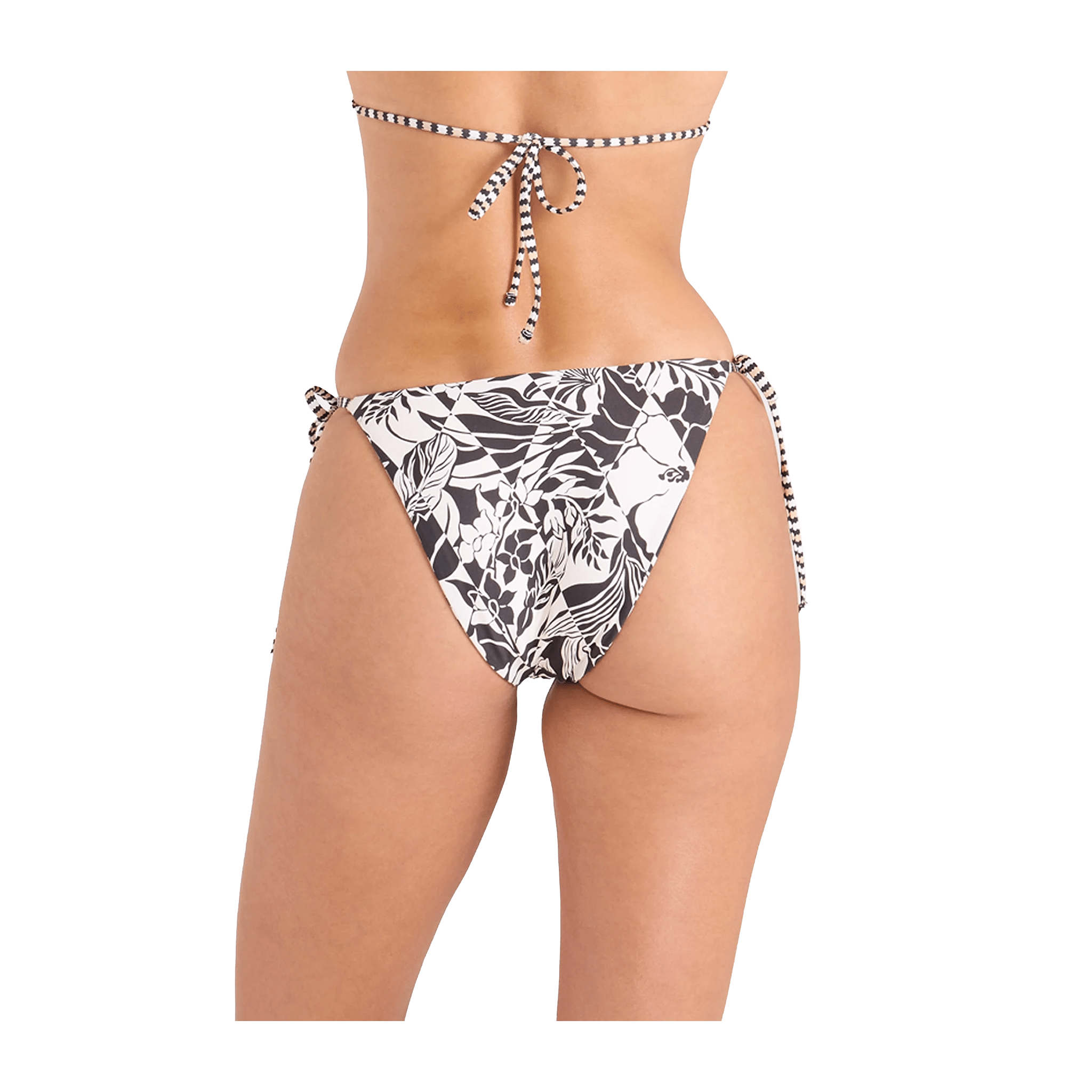 Volcom Hibiscus Diamond Tie Side Reversible Bikini Bottom - 7B Boardshop