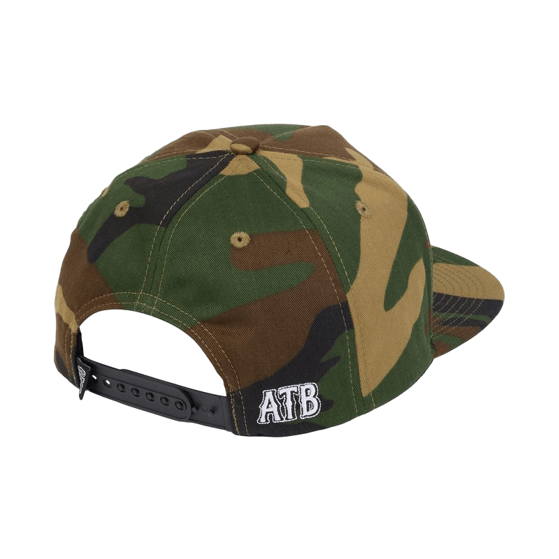 1910 Age of Winters Snapback Hat – Camo / Black - 7B Boardshop