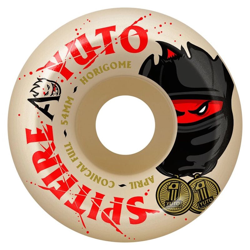 Spitfire F4 99 Duros x April Yuto Horigome Skateboard Wheels - 7B Boardshop