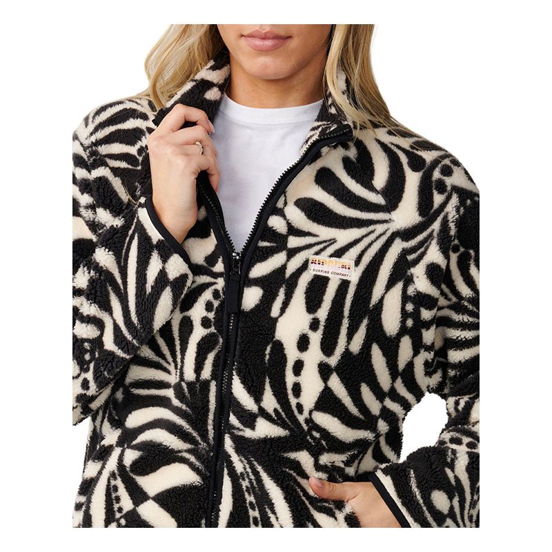 Rip Curl Party Pack Zip-Through Polar Fleece – Women's - 7B Boardshop