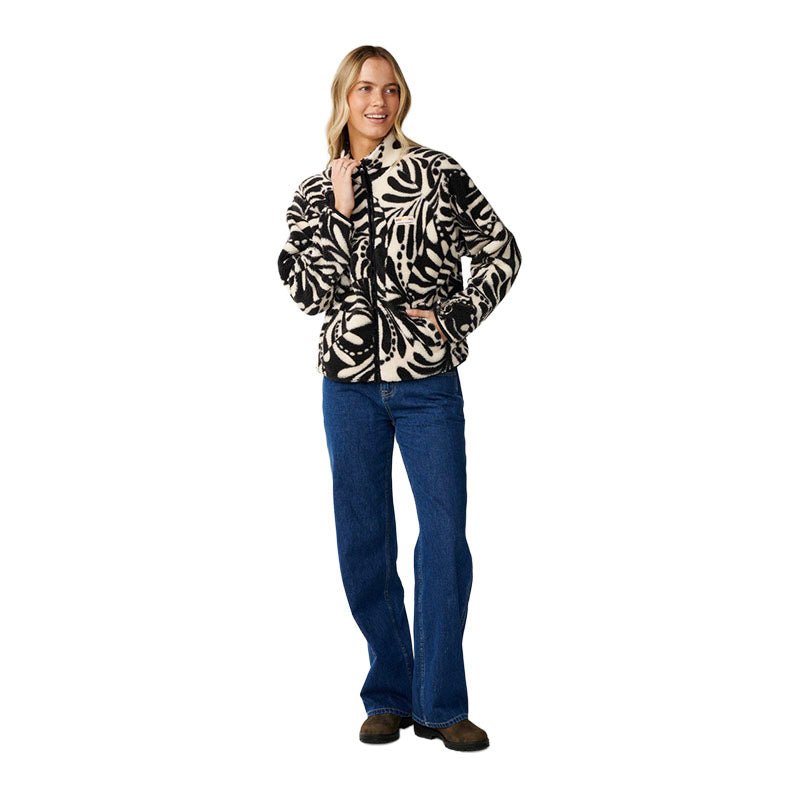 Rip Curl Party Pack Zip-Through Polar Fleece – Women's - 7B Boardshop
