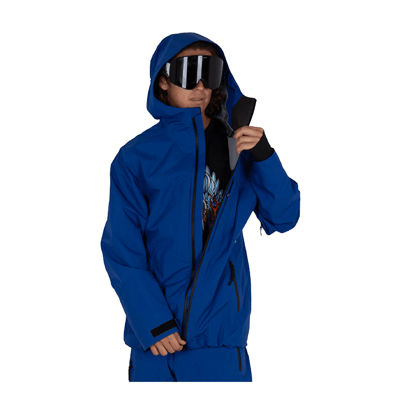 1910 Auburn 3L Snow Jacket - Grey - 7B Boardshop