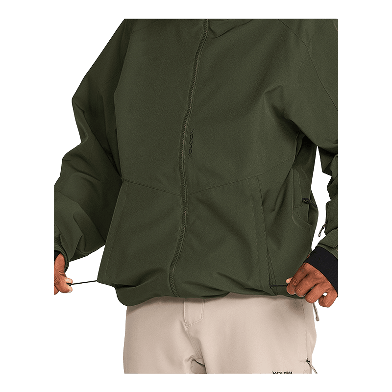 Volcom Brighton Full Zip Men's Snow Jacket 2026/27 - Dark Green - 7B Boardshop