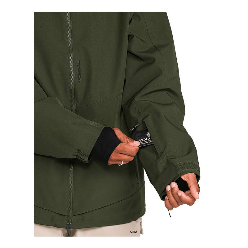 Volcom Brighton Full Zip Men's Snow Jacket 2026/27 - Dark Green - 7B Boardshop