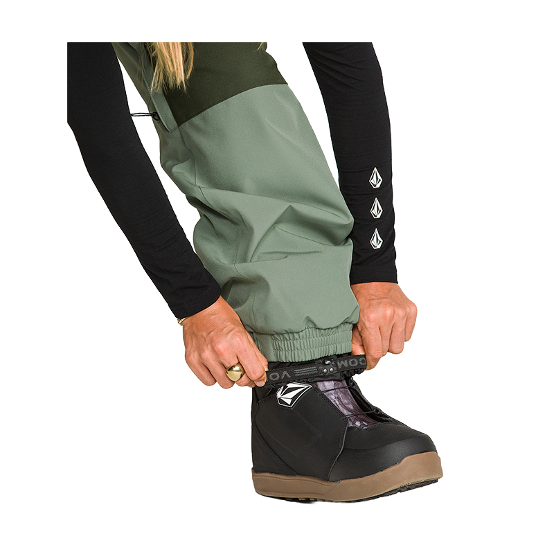 Volcom Creston 3D Stretch Bib 2026/27 - Light Green