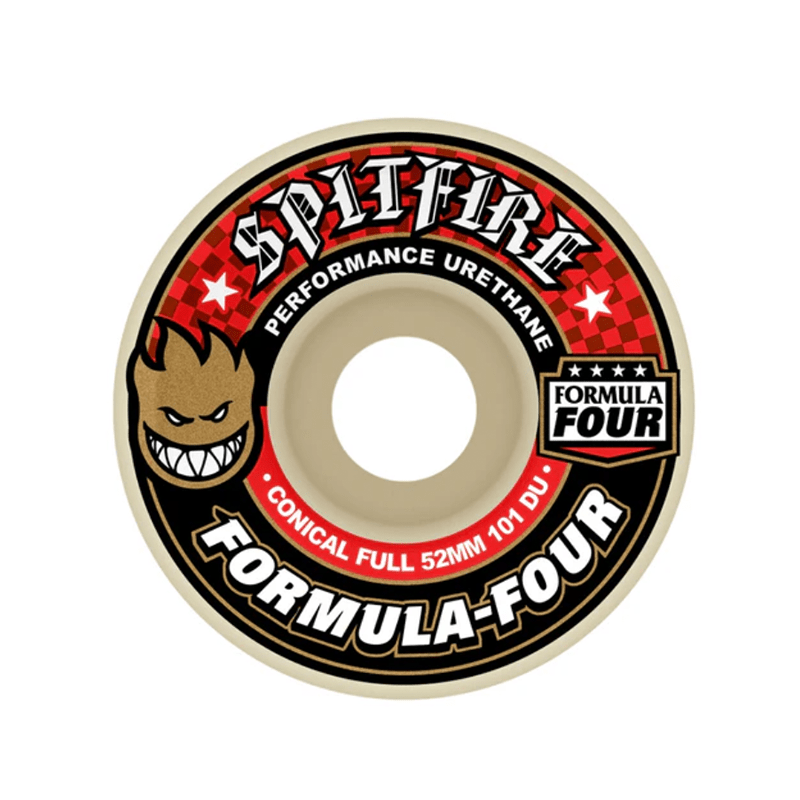 Spitfire F4 101 Conical Fulls (Red Print) - 7B Boardshop