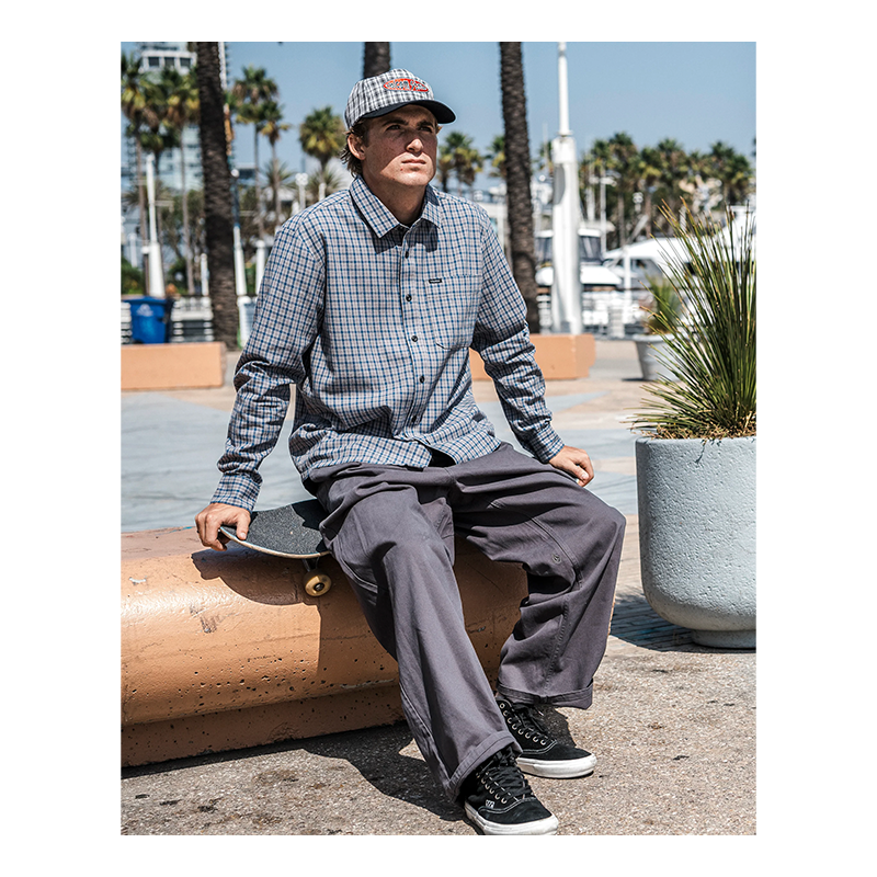 Volcom Landos Long Sleeve Shirt - 7B Boardshop