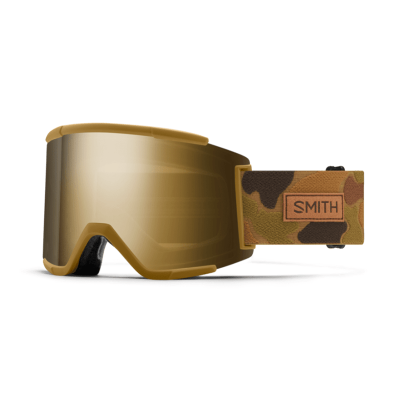 Smith Squad XL Coyote Pow Hunter W/ChromoPop Sun Black Gold Mirror - 7B Boardshop
