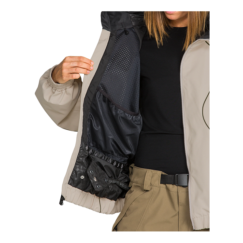 Volcom Liftline 20K Jacket - khaki