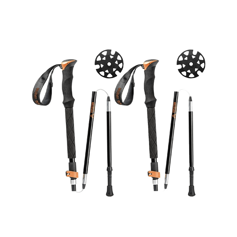 Union Aluminum Touring Poles (110 - 135cm) - 7B Boardshop