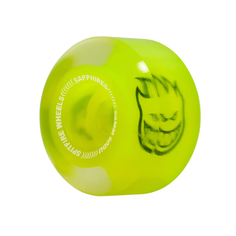 Spitfire Sapphire Conical Full 90D Neon Yellow - 58mm - 7B Boardshop