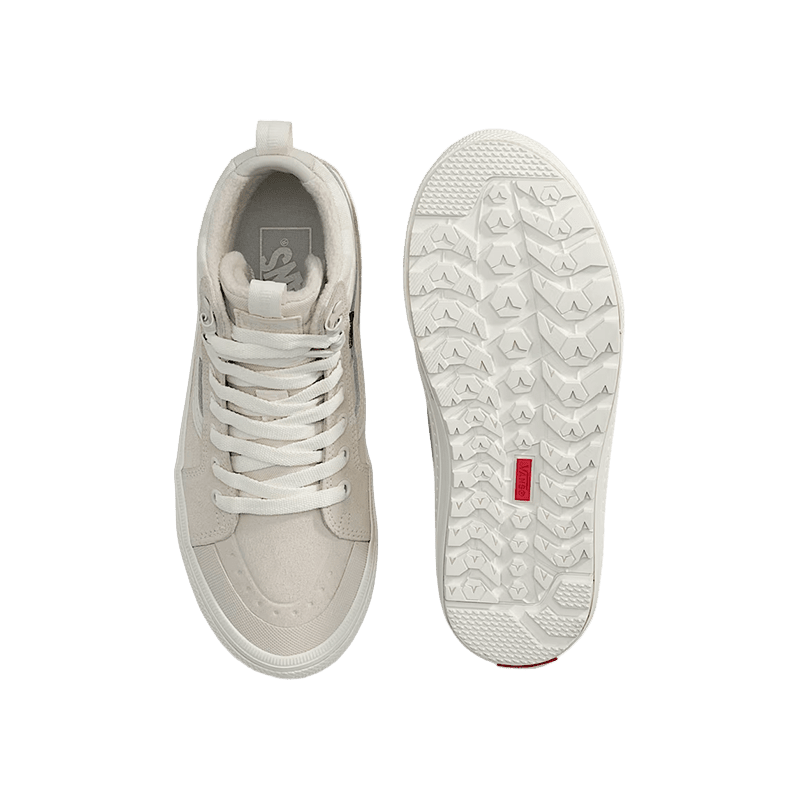 Vans Sk8-Hi MTE Waterproof Insulated Boots - Women’s - Checkerboard Turtledove White - 7B Boardshop