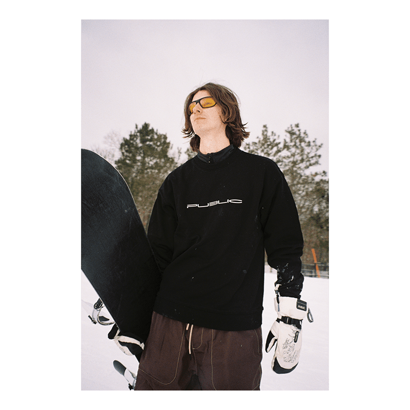 Public Warp Crewneck Fleece - 7B Boardshop