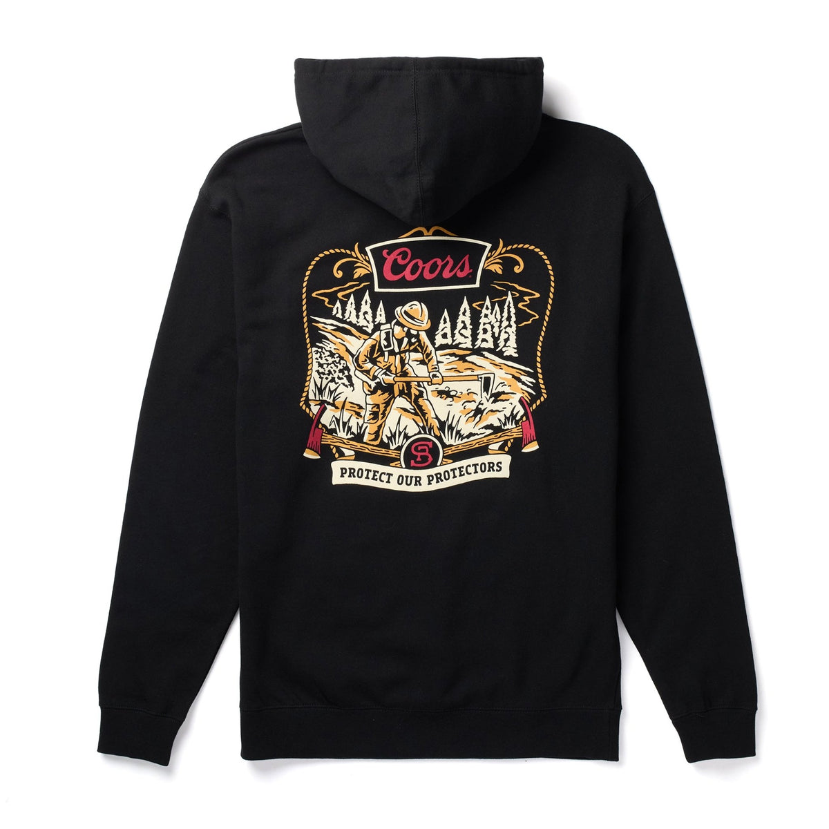 Seager x Coors Forest Line Hoodie - 7B Boardshop