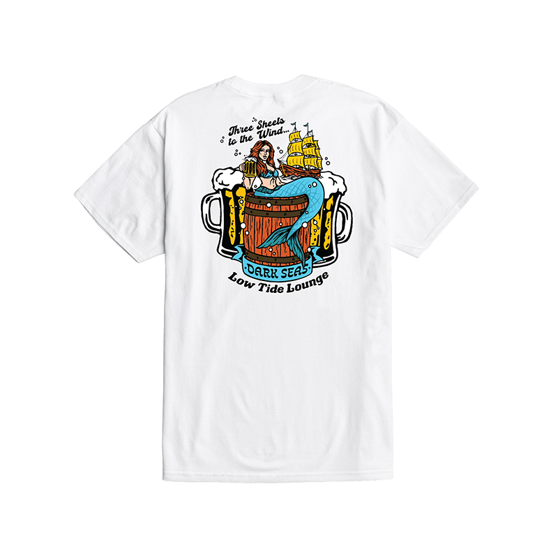 Dark Seas Three Sheets Tee - 7B Boardshop
