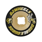 OJ Wheels Double Duro Black/Gum Chubbies 56mm Skateboard Wheels 99a/95a - 7B Boardshop