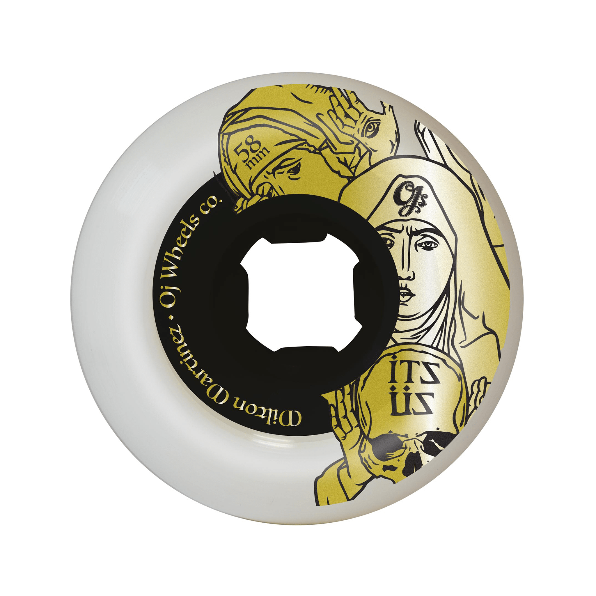 OJ Wheels Milton Martinez 'It's Us Witches' Double Duro 58mm Skateboard Wheels 99a/95a - 7B Boardshop
