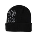 1910 Pocket Aces Beanie - Black / Orange - 7B Boardshop