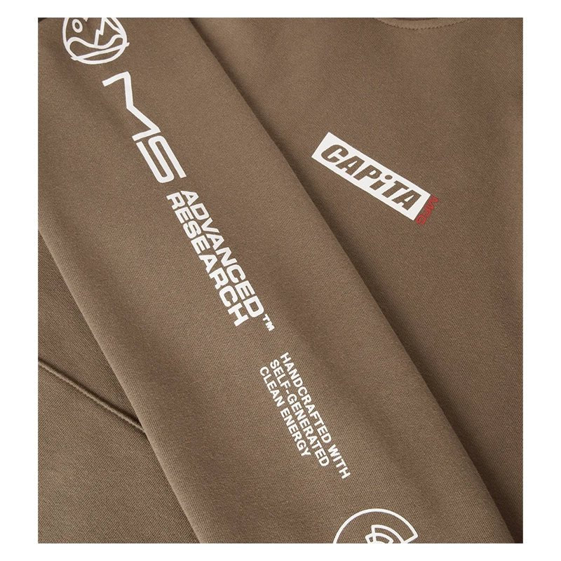 Capita Advanced Men's Pullover Hoodie - Chocolate - 7B Boardshop