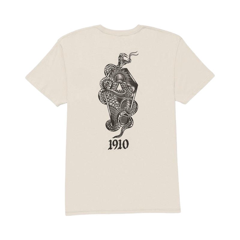 1910 Age of Winters Men's Discharge Print Short Sleeve Tee - 7B Boardshop