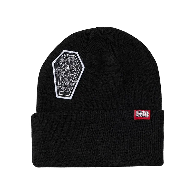 1910 Age of Winters Beanie - Black - 7B Boardshop